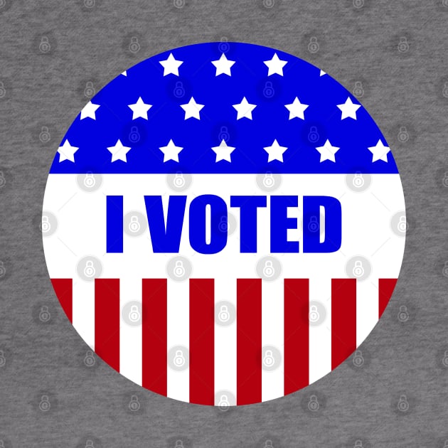 I Voted Sticker by themadesigns